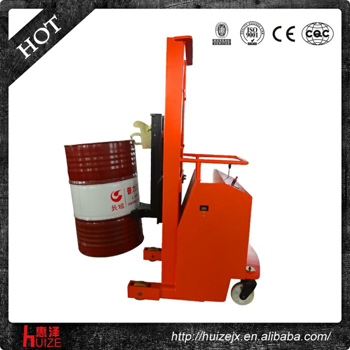 半電動配重油桶車（無底腿，只堆垛，不翻轉(zhuǎn)）