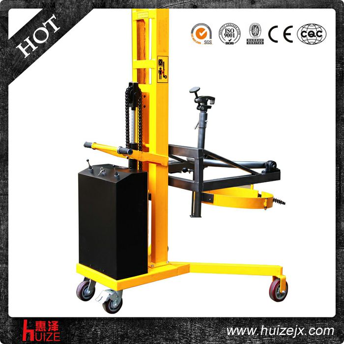 半電動(dòng)油桶車（直角腿，夾鐵桶翻轉(zhuǎn)）2